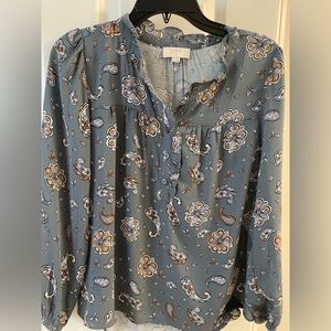 Loft long sleeve blouse